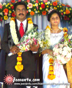 Pranam Remy Wedding Photos at Arunapuram Church Pala